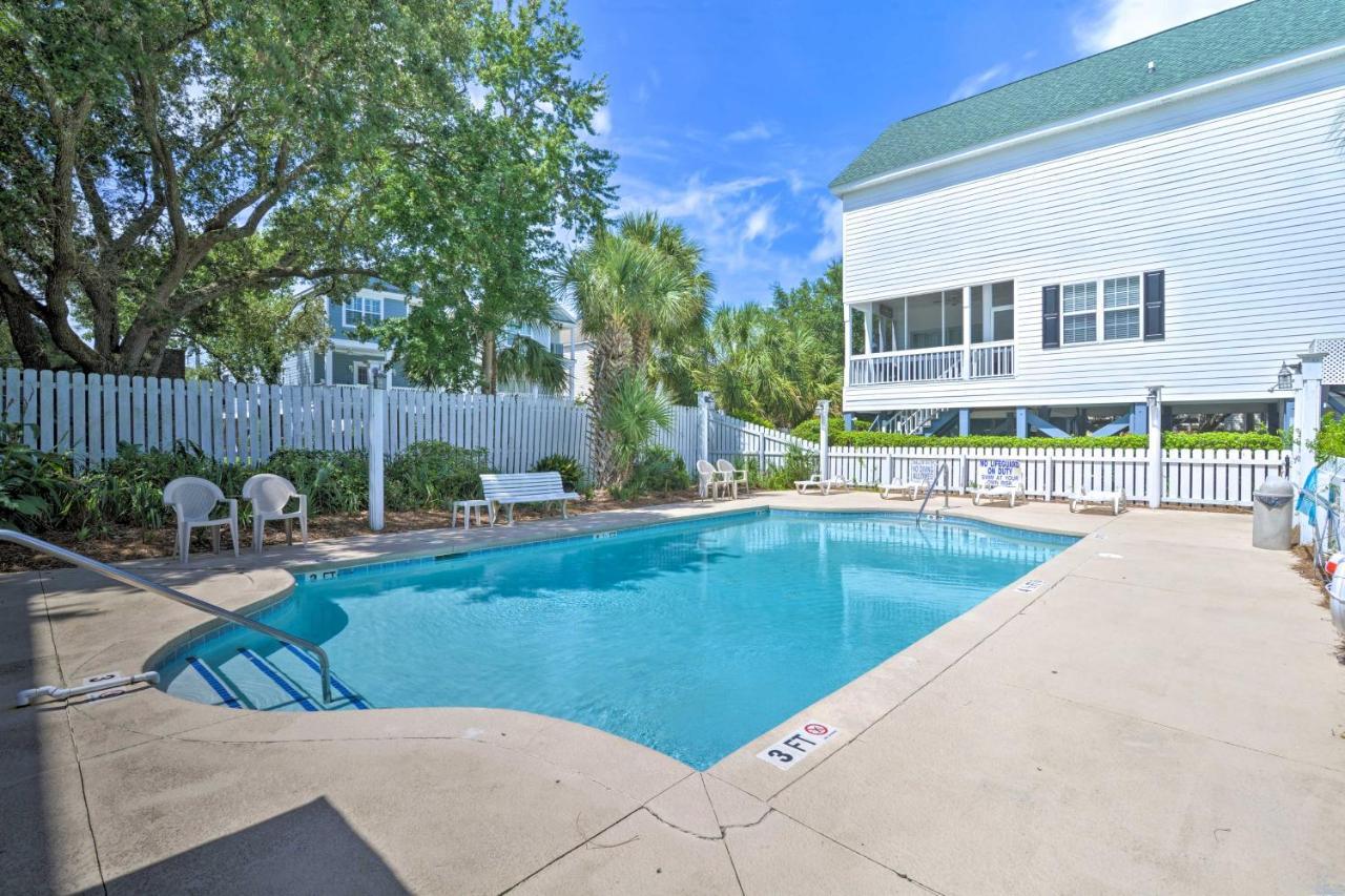 Surfside Beach Home Base Steps To Pool And Ocean! Myrtle Beach Ngoại thất bức ảnh